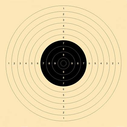 Pistol Card 5 pcs